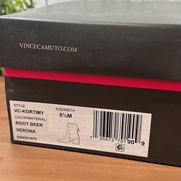 Vince Camuto Kortimy Water Repellent Suede Mid Shaft Boots Size 8.5 - Picture 11 of 11